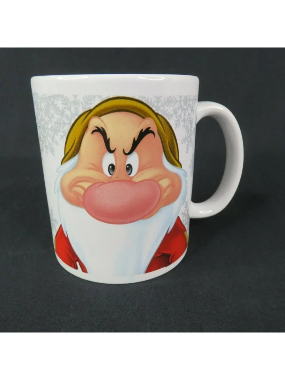 Disney Grumpy Christmas Coffee Mug Cup Dear Santa Happys Fault